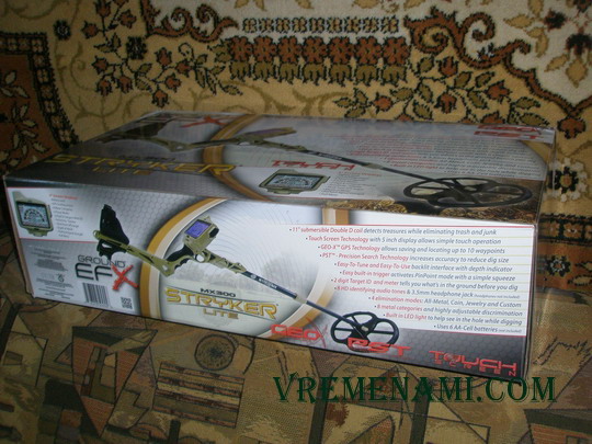 коробка металлоискателя Ground EFX MX-300