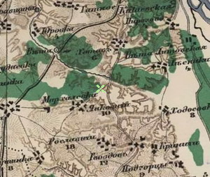 старая карта селения