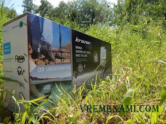 упаковка металлоискателя