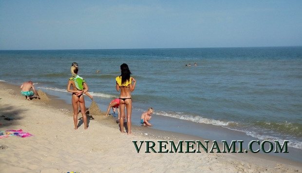 отдых на пляже